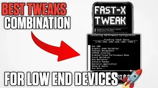 BEST TWEAKS COMBINATION FOR LOW END DEVICES! | Fast-X Tweaks [ NO ROOT ] Android 🚀