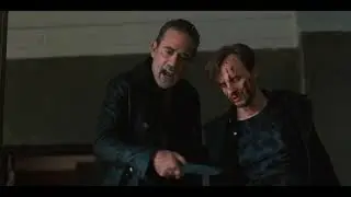 Negan makes fun of a dude with a rattail | Dead City