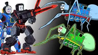 Spider Thomas & Zombie Percy Train | Sodor Fallout Meme Animation