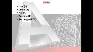 AutoCAD "Arabic Tutorial for beginners" Lecture 1 "Draw List" - شرح اتوكاد للمبتدئين ، المحاضرة 1