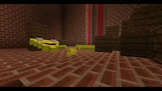 Yellow Huggy Wuggy boss fight + new menu. Poppy Playtime in Minecraft