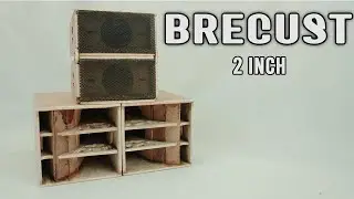 DIY: Cara membuat speaker model brecust sederhana di rumah