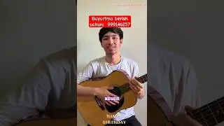 UNITILMAS QO’NG’IROQ..🥺🥲 QIZALOQNI ONASI TABRIKLADI #rek #bts #cover #music #live #duet #guitar