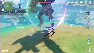 Bubble Trap To Geo Hilichurl | Genshin Impact