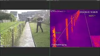 Wisualarm Thermal Camera testing
