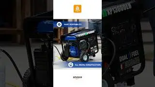 DuroMax XP13000EH 13000 Watt Dual Fuel Portable Generator Gas | #short   #gadgets #tech