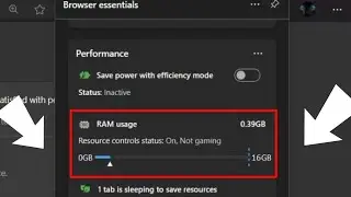 Microsoft Edge lets you Control How Much RAM Browser can Use (Edge New Feature)