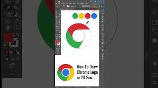 How To Draw Chrome Logo In Adobe Illustrator