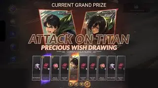  I Got Eren?! Zhang Fei × Eren Precious Skin Gacha Pulls 😱 | Honor of Kings × Attack on Titan
