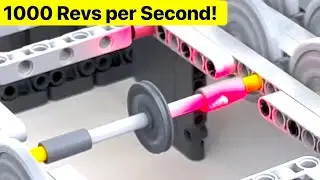 The Fastest Spinning Lego Wheel Ever? RPM Test 2