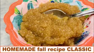 Easy HOMEMADE Spiced APPLESAUCE RECIPE