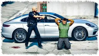 Джонни полицейдің көлігін ұрлады! (GTA V)