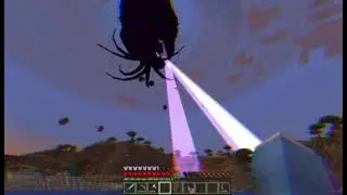 Blowing UP The Wither Storm Boss In MINECRAFT