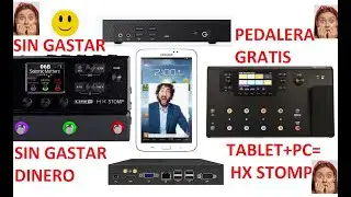 GRATIS HX STOMP HELIX NATIVE GRATIS SIN GASTAR UN DURO UN VIEJO PC UNA TABLET KEMPER AMPERO HOTONE