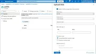 Microsoft Azure Administrator Challenge Lab: Configure Blob Storage with Public Access 241202