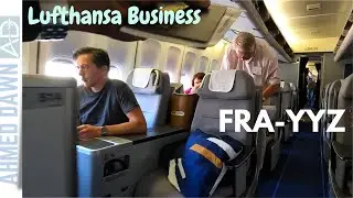Lufthansa Business Class Flight Review (Frankfurt-Toronto)