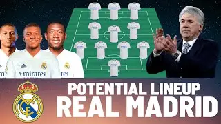 REAL MADRID LINEUP FOR NEXT SEASON 2021/22 UNDER CARLO ANCELOTTI | Ft. MBAPPE