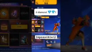 Garena Free fire 0 diamond 💎 || free fire max || 