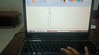 how to make candles in mspaint🎨🖌️