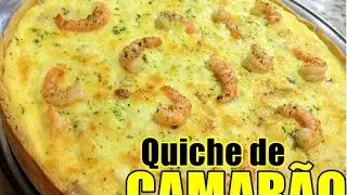 Quiche de Camarão