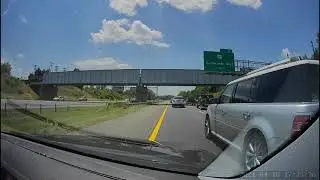 Dashcam: Ford Flex Lane Change Fail