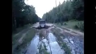 Вездеход ЯМАЛ Т-62 и Т-64 - путешествие через Урал
