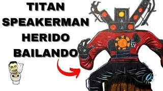 Cómo DIBUJAR al TITAN SPEAKERMAN Herido Bailando del Toilet 74 (Skibidi Toilet)