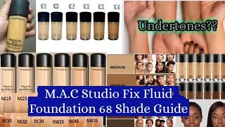 How to choose the perfect shade online for M.A.C Studio Fix Fluid Foundation??Must Watch 😯😯