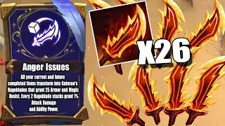 I Got X26 Guinsoo's Rageblades " Anger Issues " TFT SET 12