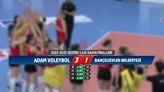 ADAM VOLEYBOL - BAHÇELİEVLER BELEDİYESİ -KADINLAR 1.LİGİ  YARI FİNALLERİ