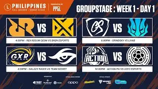 (ENG) Wild Rift SEA Icon Series PH: Fall Season - Group Stage Week 1 Day 3