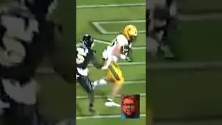 Weird way for Shedeur Sanders to throw his first interception #football #sports #quarterback