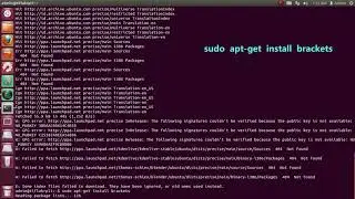 Cara Install Brackets di Linux Ubuntu