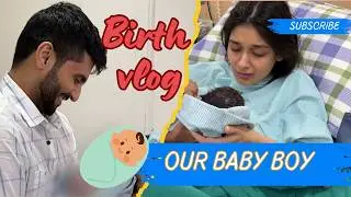 Labour & Delivery Of Our Baby Boy 😇👼🏻 Pooja's BIRTH VLOG!