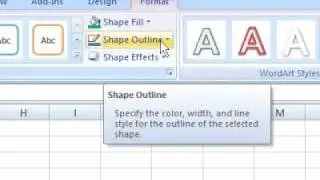 How to change the color of a shape in a SmartArt graphic in a spreadsheet