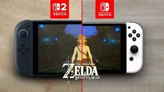 Zelda: Breath of the Wild | Switch 2 vs Switch Oled