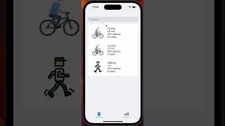 Building Health and Fitness Apps with Xcode: How to filter workouts and implement SWIPE actions