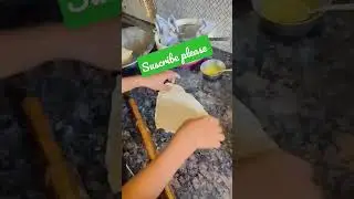 Plain Paratha by my kid