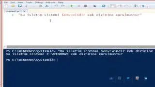 PowerShell - Environment Variables (tr)