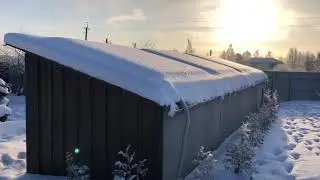 Солнечные коллекторы зимой