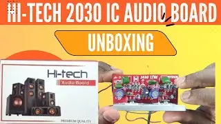 HI-TECH 2030 IC AUDIO BOARD UNBOXING #2030ic #4440ic #unboxing  #hitech #electronics #shortsfeed