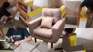 proses pembuatan sofa retro terbaru 2024