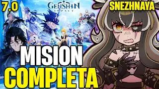 [7.0] LA VERDAD DE LA ZARINA Y SU PLAN CONTRA CELESTIA- MISIÓN COMPLETA  REACCION Genshin impact 7.0