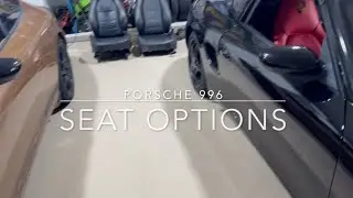 posrsche 996 - seat options