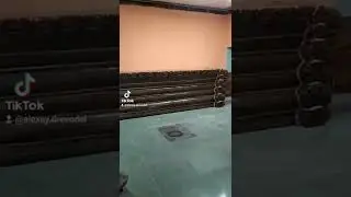 Барная стойка из бревен