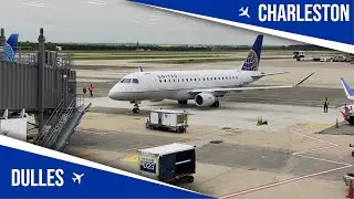 Small, but Comfy! | United Express (ECONOMY) | Washington to Charleston | Embraer 175