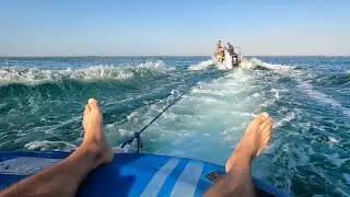 𝟒𝐊 Шарм-эль-Шейх | Египет | красное море | катание на таблетке | экстрим |