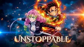 Demon Slayer: Kimetsu no Yaiba Swordsmith Village Arc AMV UNSTOPPABLE (ROCK Cover)