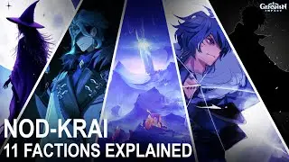 All 11 Factions of Nod-Krai Explained | Genshin Impact 6.X Archon Quest