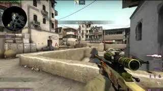 Фишки,моменталки,смоки на карте de_Dust 2